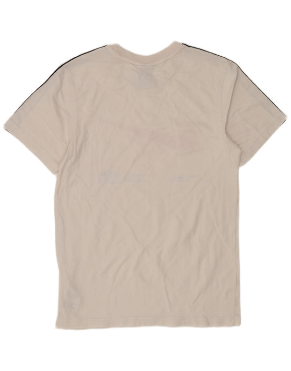 Nike Mens Graphic T-Shirt Top Small White Colourblock Cotton