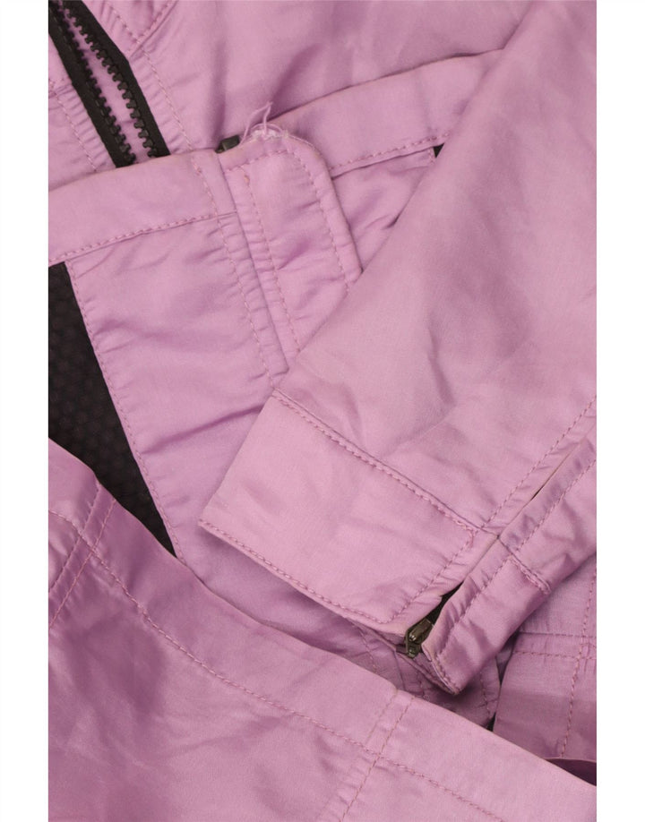 REFRIGIWEAR Womens Bomber Jacket IT 44 Medium Purple Polyamide