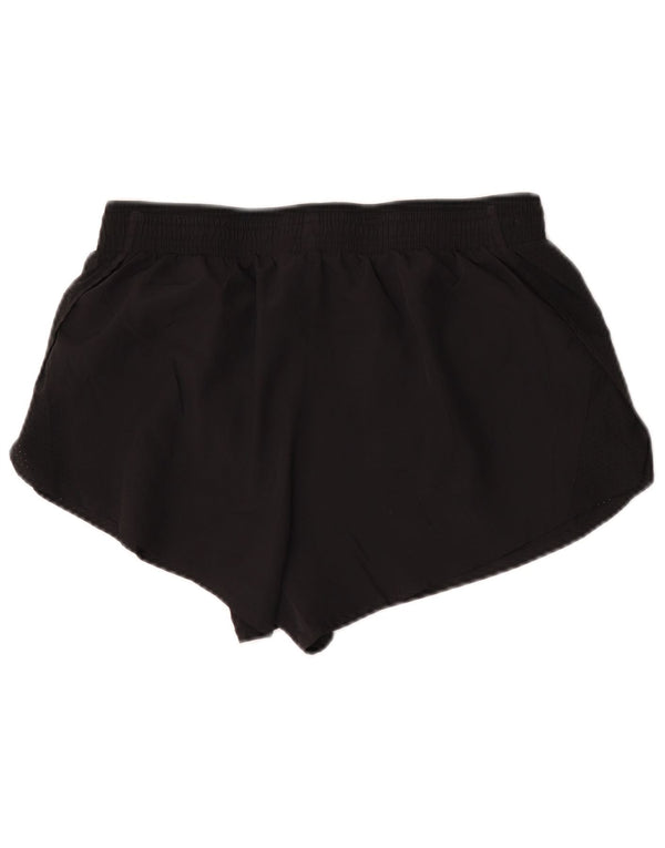 Nike Womens Dri Fit Sport Shorts UK 16 Large Black Polyester
