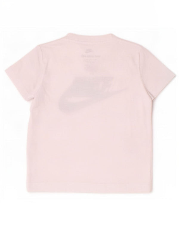 Nike Boys Graphic T-Shirt Top 2-3 Years White Cotton
