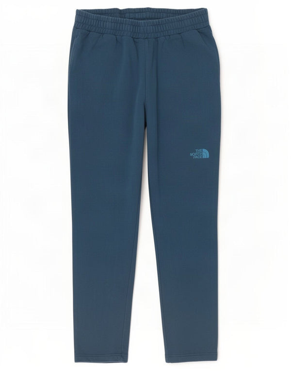 The North Face Mens Tracksuit Trousers Small Blue Cotton