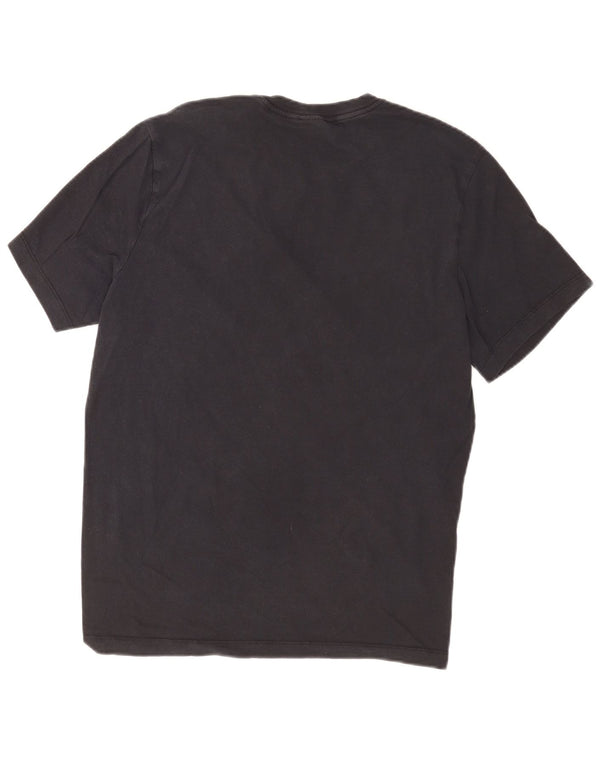 Nike Mens T-Shirt Top Large Black Cotton
