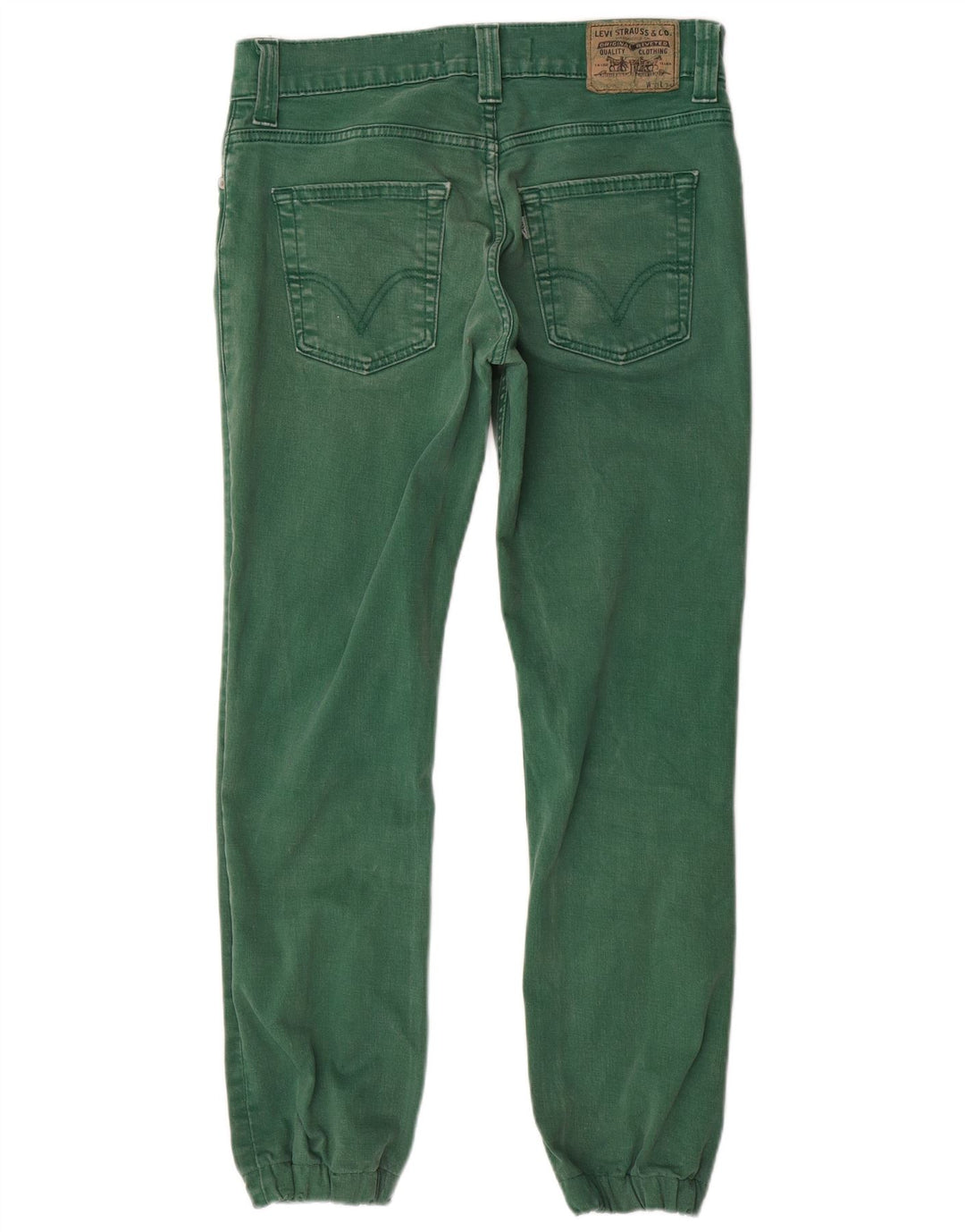 LEVI'S Mens 511 Joggers Slim Jeans W32 L29  Green Cotton