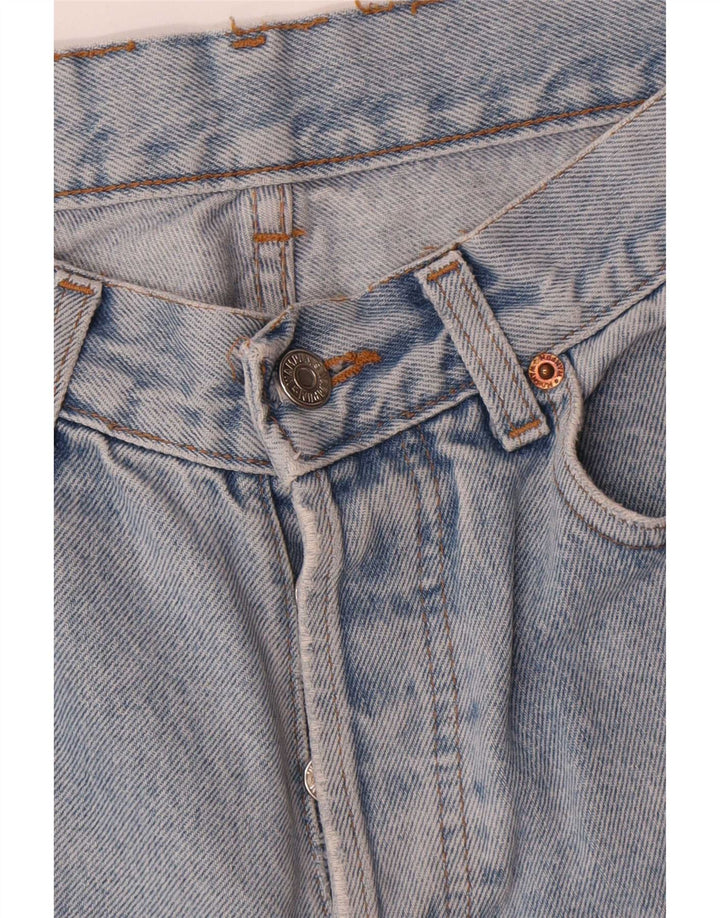 Wampum Mens Tapered Jeans W28 L28 Blue
