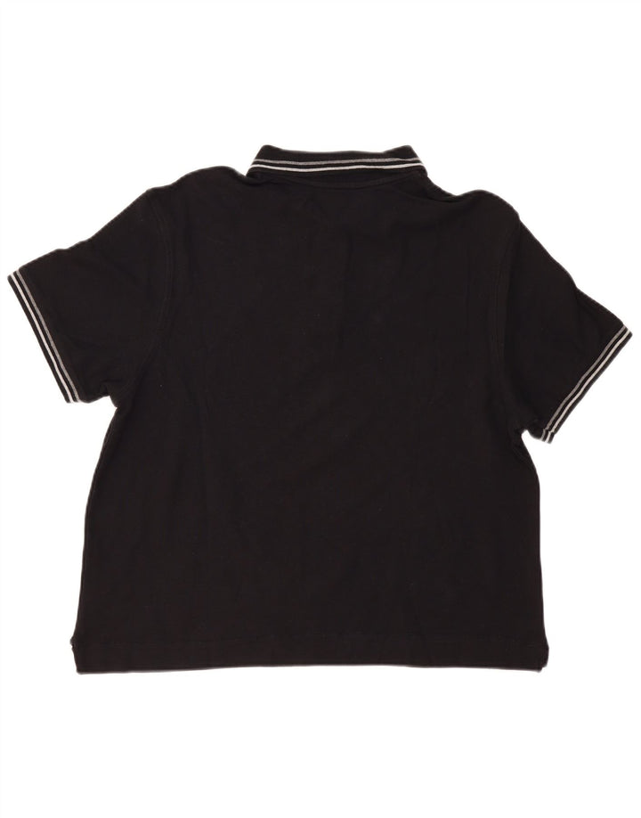 LOTTO Mens Polo Shirt 2XL Black