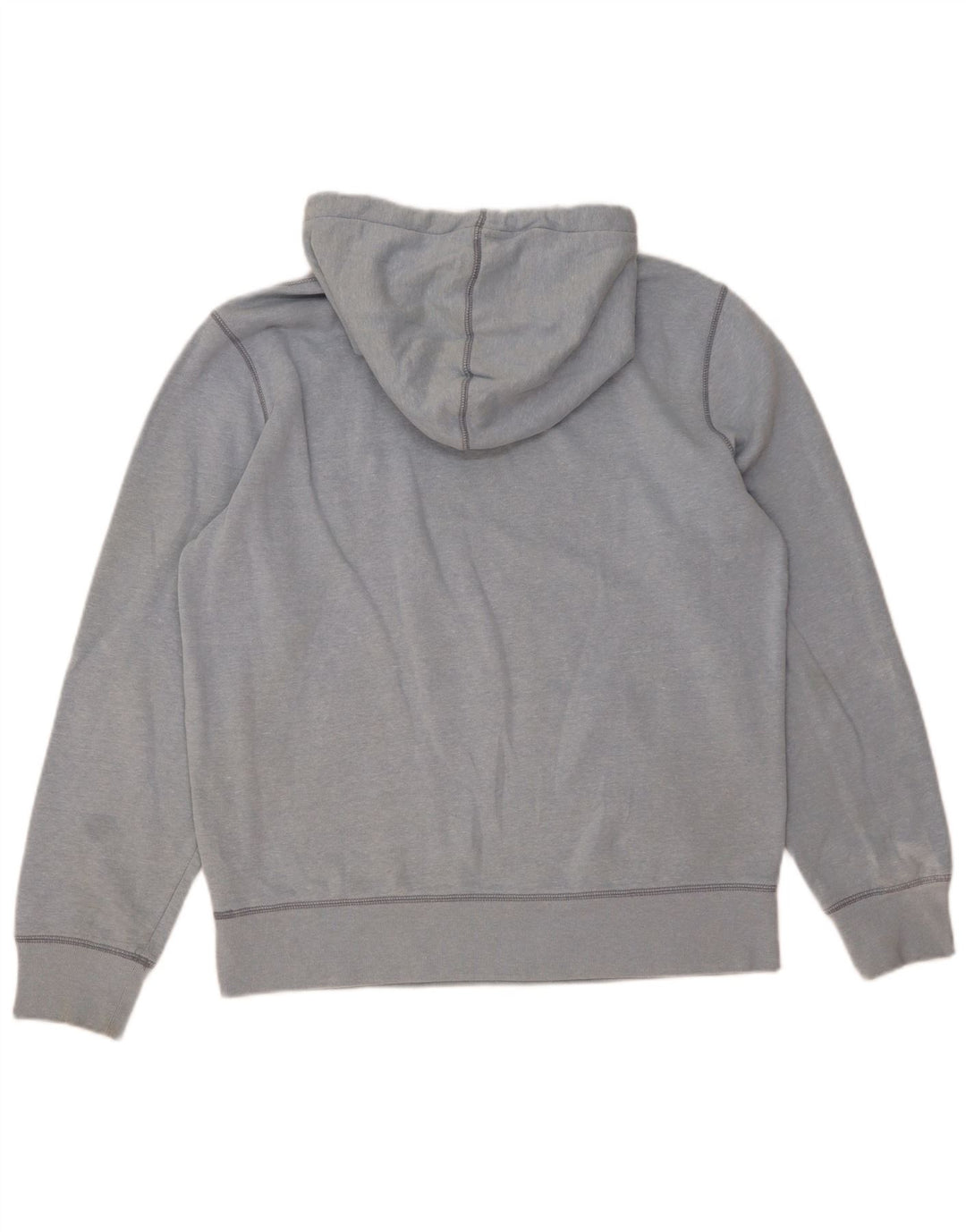 Gap Mens Hoodie Jumper Large Blue Cotton
