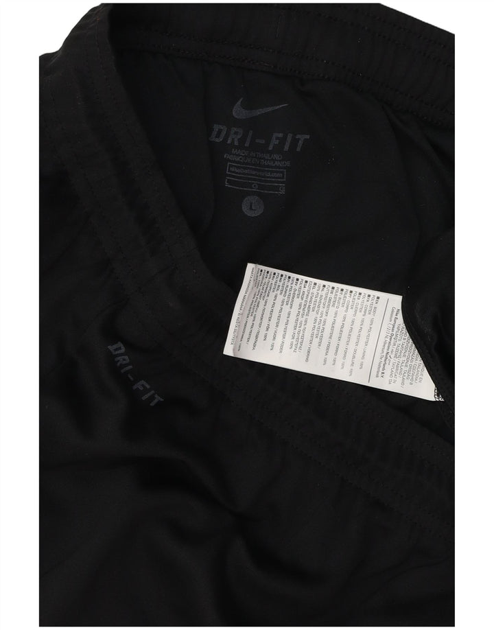 Nike Mens Dri Fit Sport Shorts Large Black Polyester