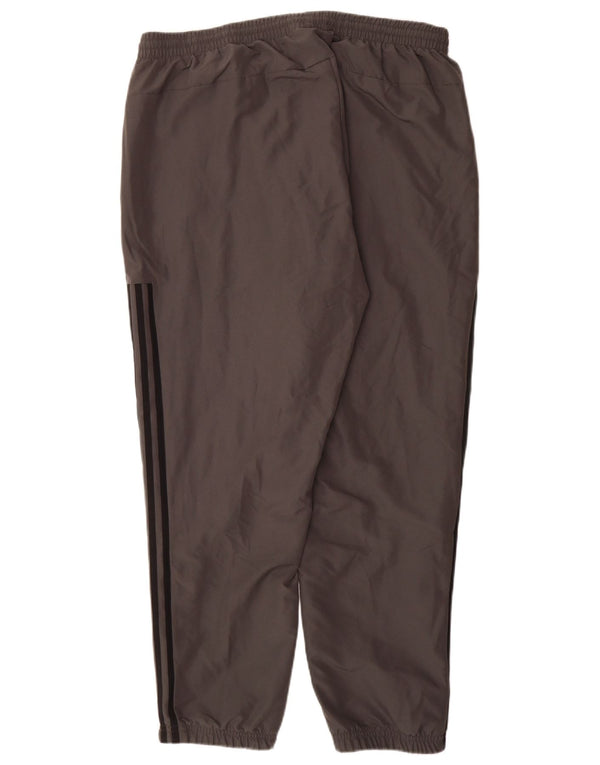 ADIDAS Mens Tracksuit Trousers Joggers XL  Grey Polyester
