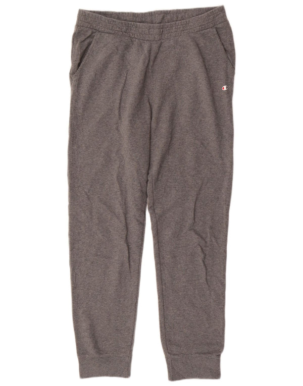 Champion Womens Tracksuit Trousers Joggers UK 14 Large Grey