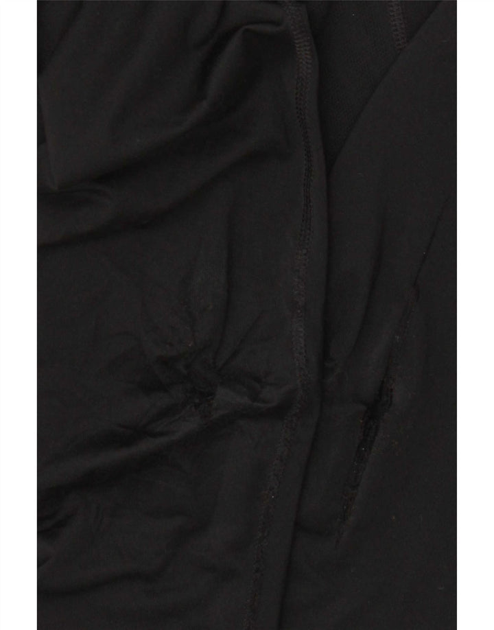 Nike Womens Compression Top Long Sleeve UK 10 Small Black Polyester