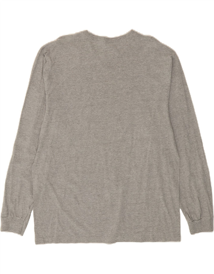 REEBOK Mens Graphic Sweatshirt Jumper XL Grey Cotton Vintage Reebok and Second-Hand Reebok from Messina Hembry 