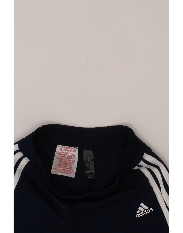 ADIDAS Baby Boys Aeroready Sport Shorts 12-18 Months Navy Blue Polyester