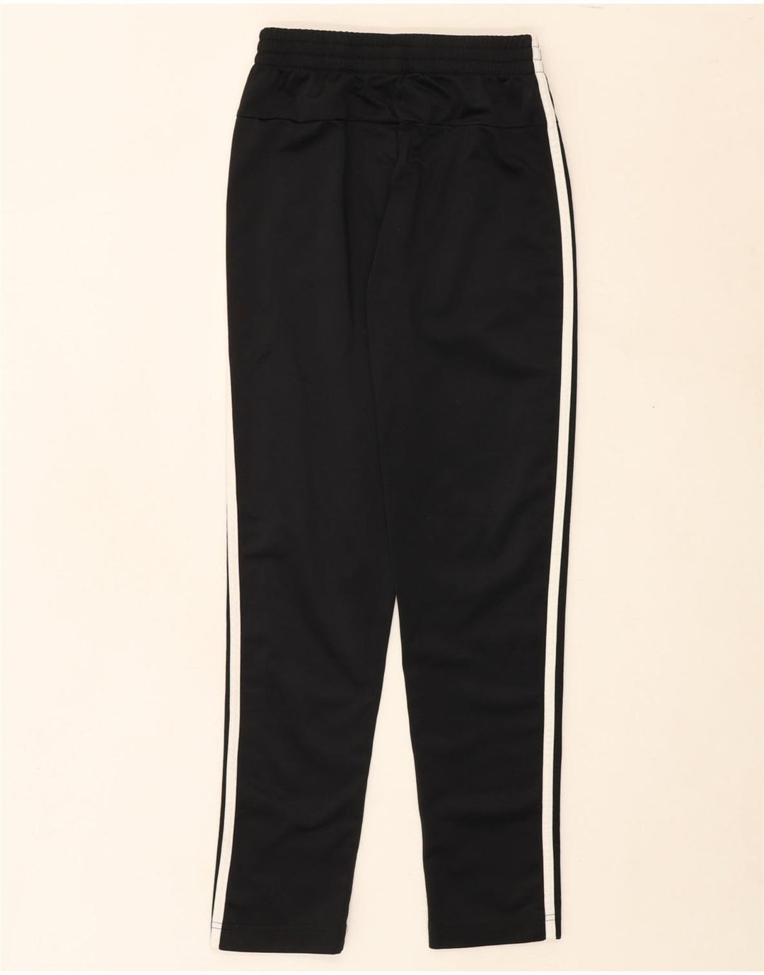 ADIDAS Boys Tracksuit Trousers 11-12 Years  Black Polyester Vintage Adidas and Second-Hand Adidas from Messina Hembry 