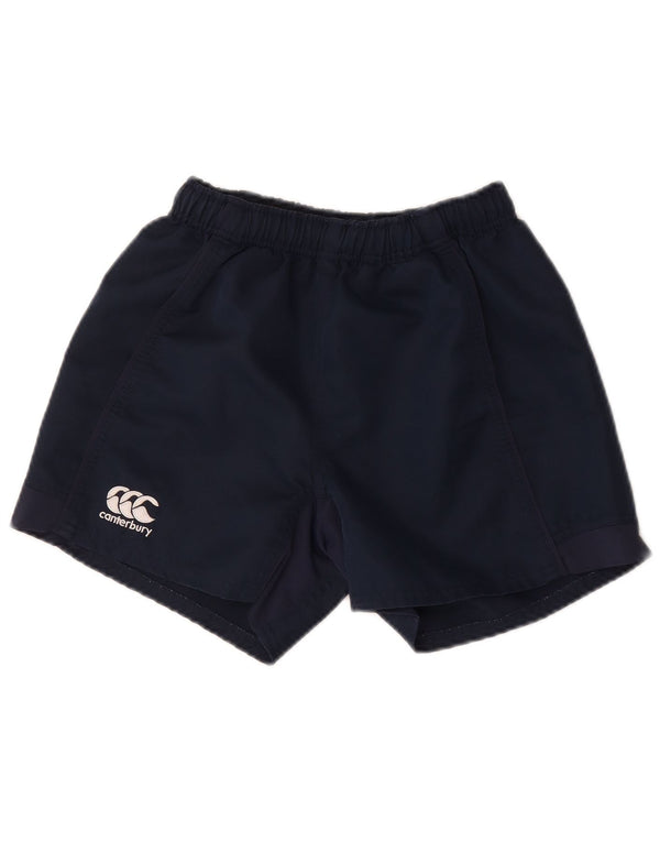 Canterbury Womens Regular Fit Sport Shorts UK 14 Medium Navy Blue Sports