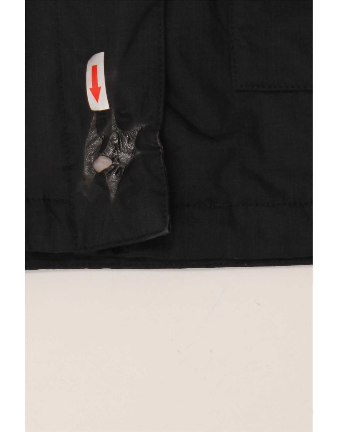 Roxy Womens Hooded Slim Fit Windbreaker Jacket UK 14 Medium Black Polyester
