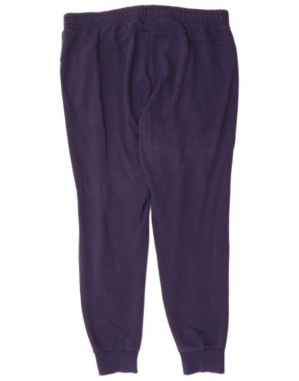 Puma Mens Tracksuit Trousers Joggers 2XL  Navy Blue Cotton