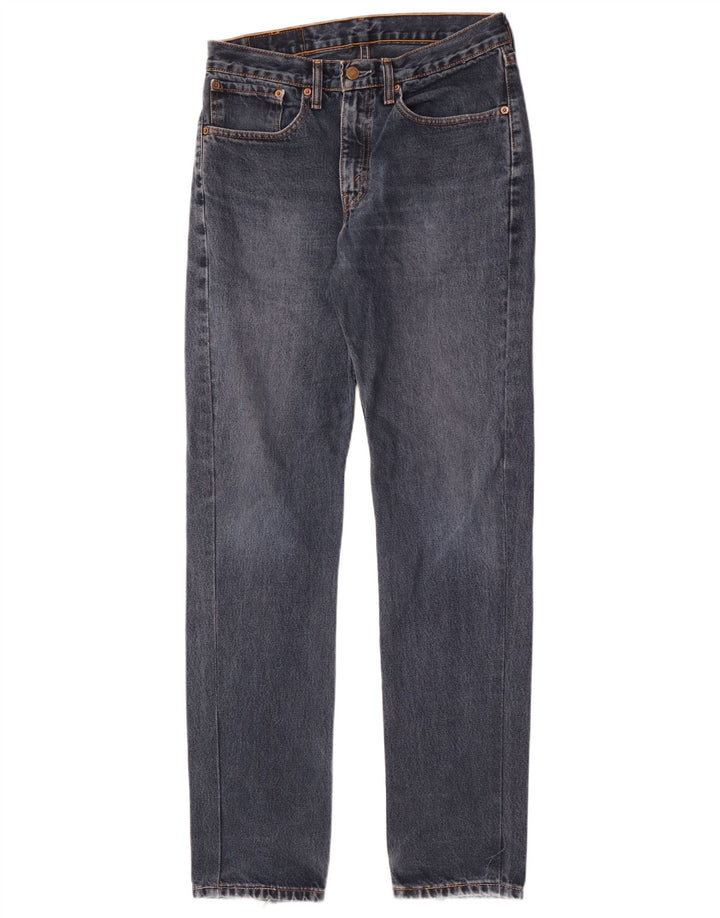 Levi's Mens 751 Straight Jeans W31 L34 Blue Cotton