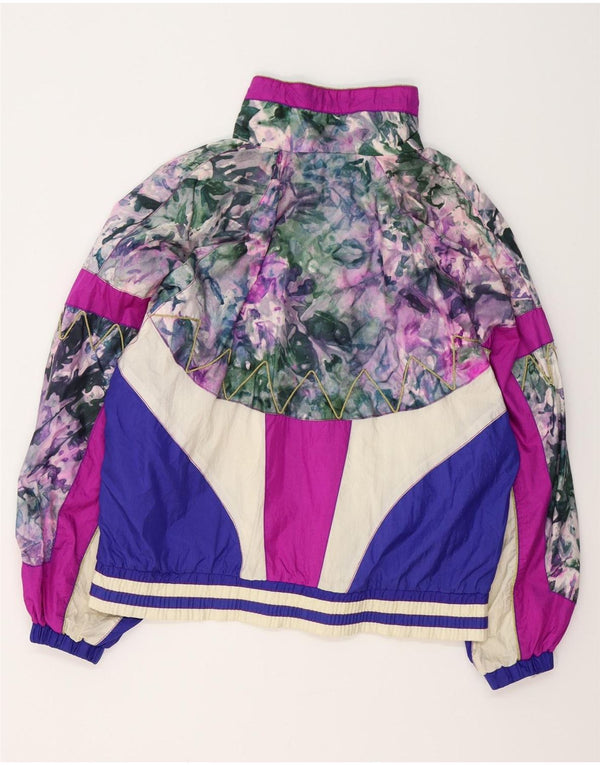 EAST WEST Womens Abstract Pattern Ski Jacket UK 14 Medium Multicoloured