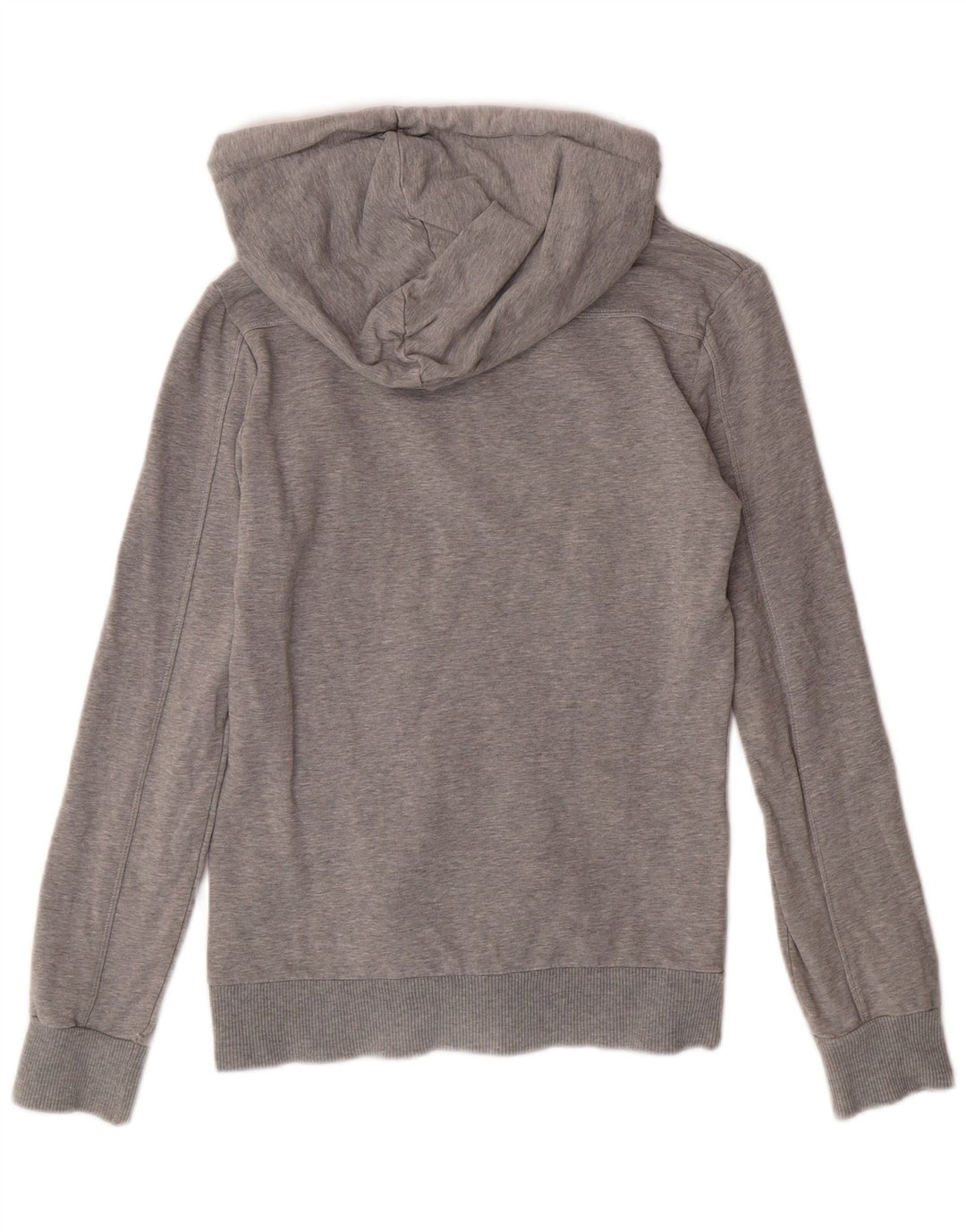 PUMA Womens Zip Hoodie Sweater UK 8 Small Grey