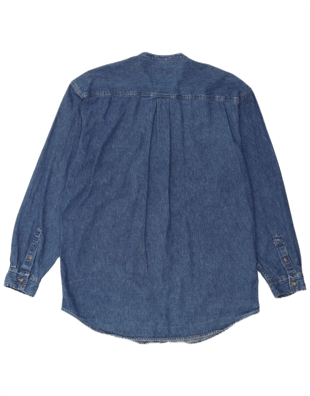 Fosters Mens Denim Shirt Large Blue