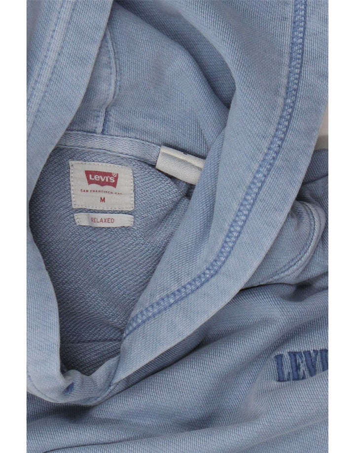 Levi's Mens Relaxed Fit Hoodie Jumper Medium Blue