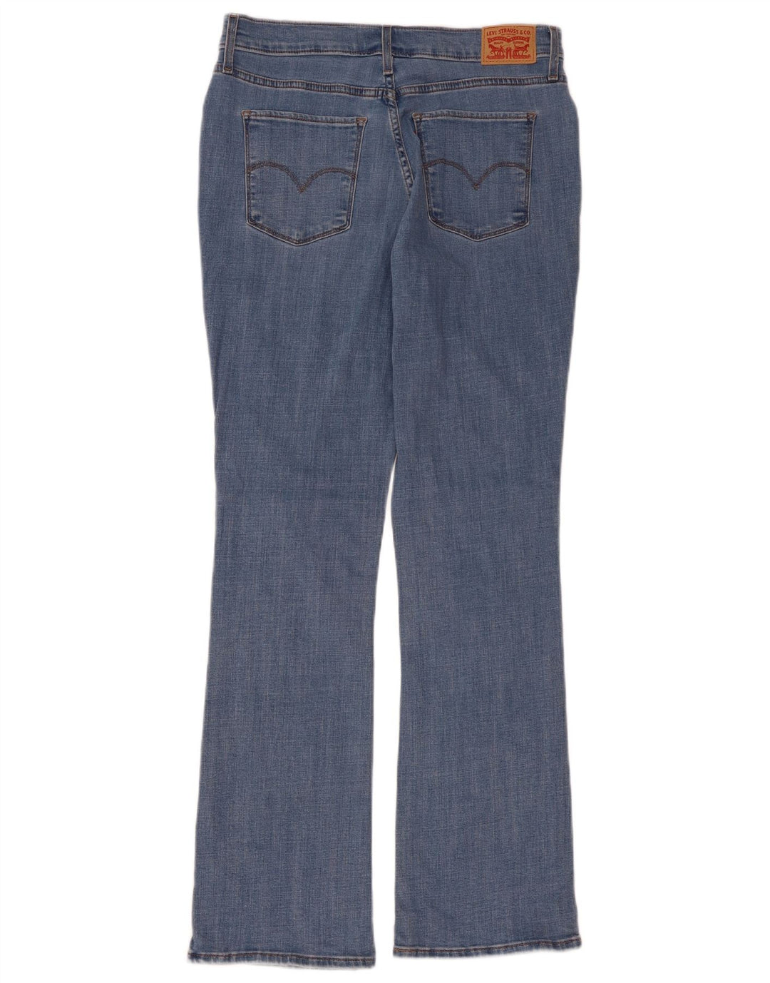 LEVI'S Womens 315 Shaping Bootcut Jeans W31 L32 Blue Cotton