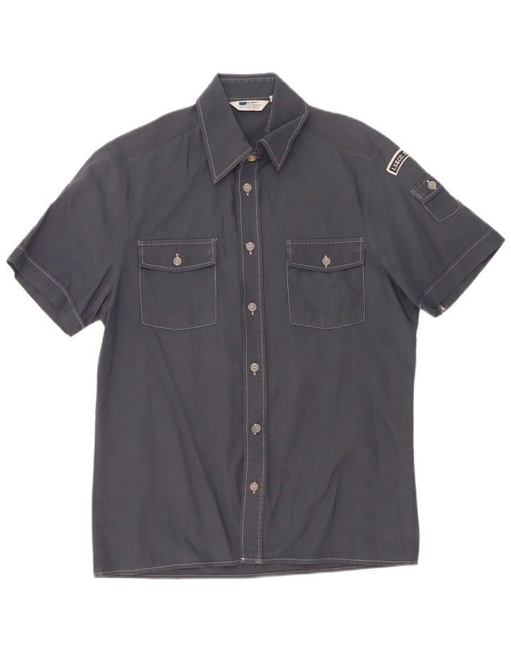 Levi's Mens Short Sleeve Shirt Medium Grey