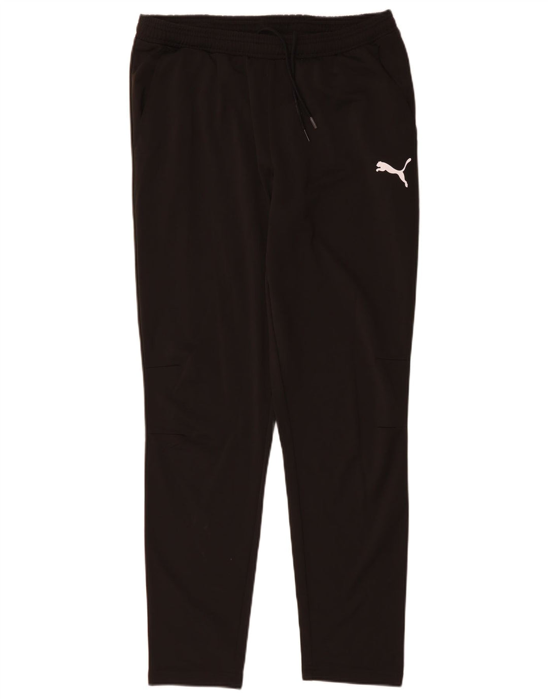 PUMA Mens Tracksuit Trousers Large Black Polyester