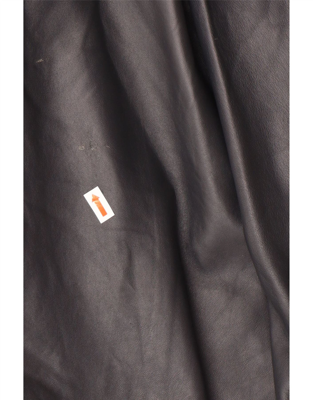 Vintage Womens Oversized Leather Coat IT 44 Medium Black Leather Classic