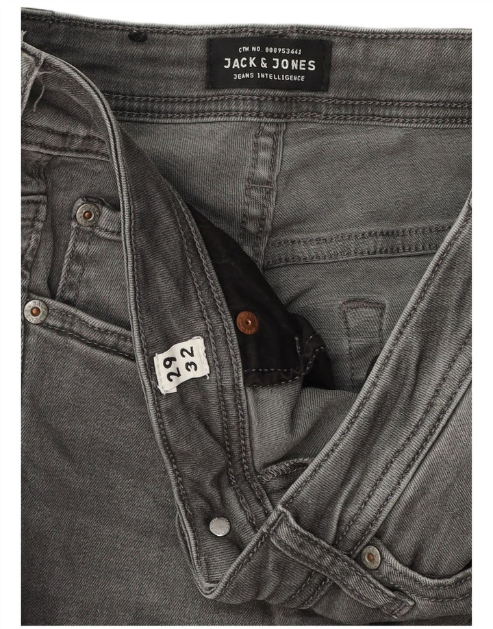 Jack & Jones Mens Liam Skinny Jeans W29 L30 Grey