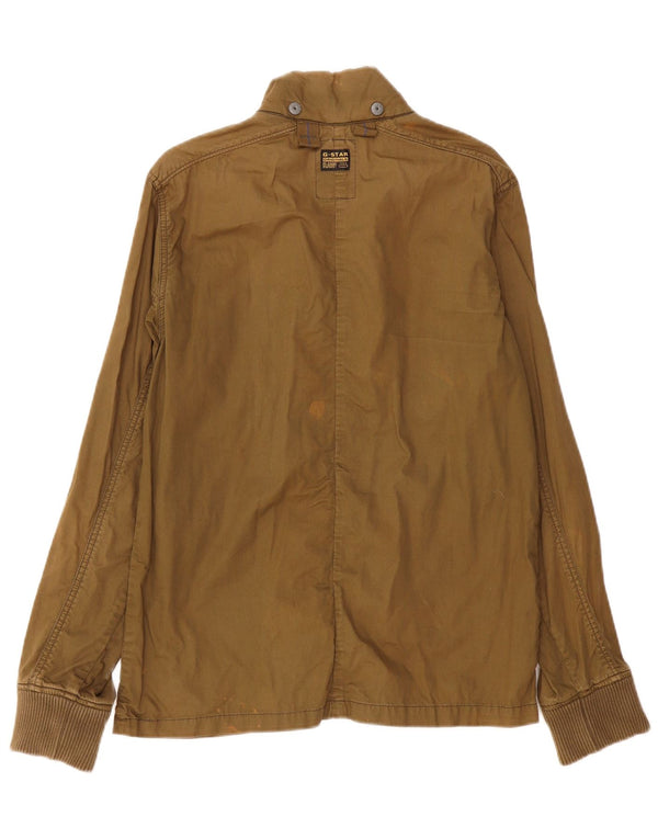 G-STAR Mens Utility Jacket UK 40 Large Khaki Cotton