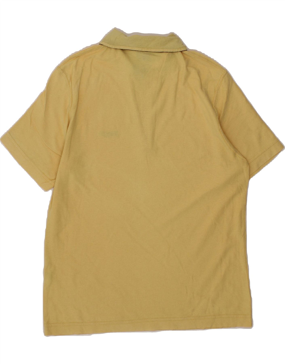 TRUSSARDI Mens Polo Shirt Medium Yellow Cotton Vintage Trussardi and Second-Hand Trussardi from Messina Hembry 