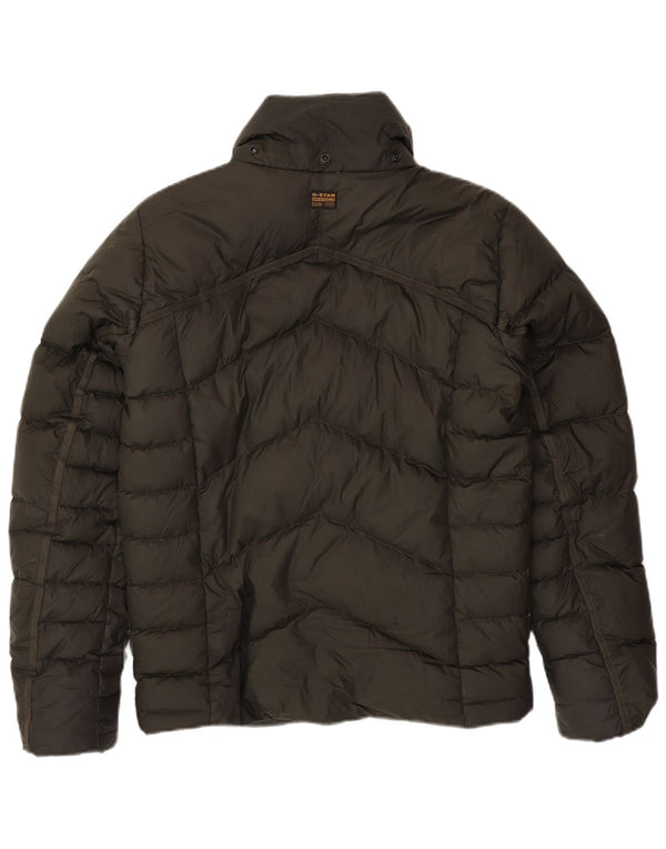 G-STAR Mens Loose Fit Padded Jacket UK 34 XS Khaki