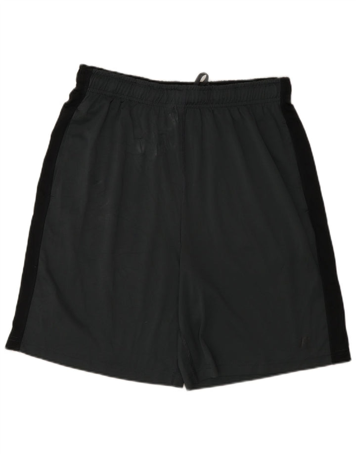 Russell Athletic Mens Sport Shorts Medium Grey Colourblock Polyester