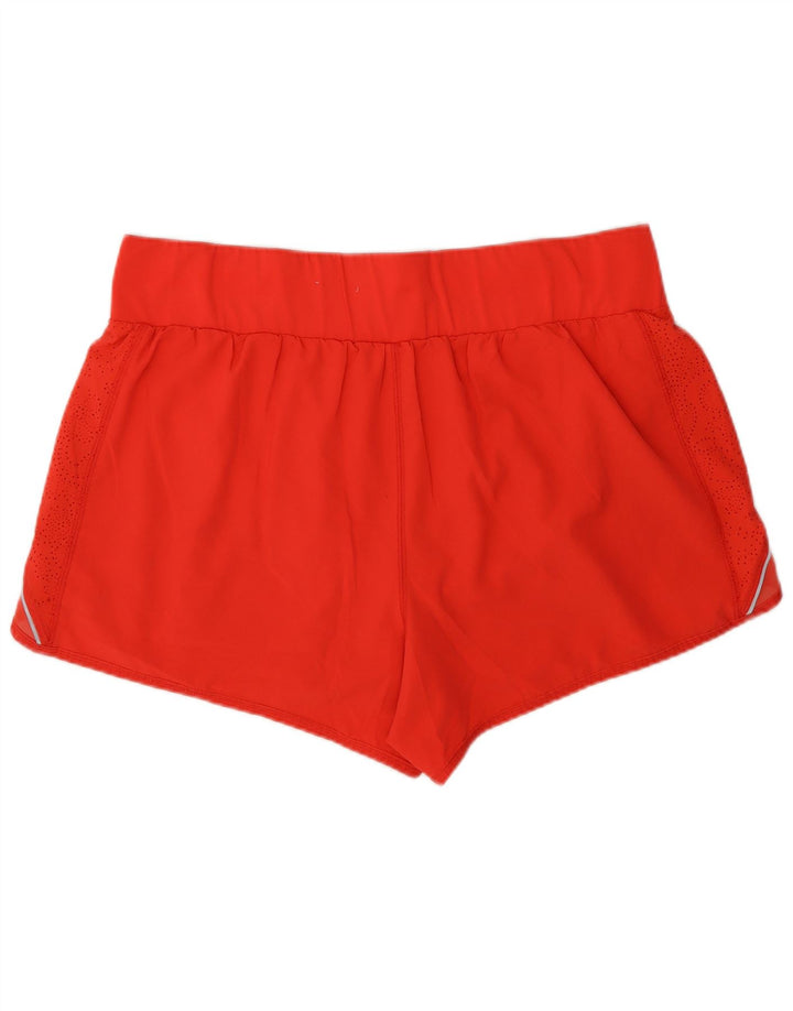 FILA Womens Sport Shorts UK 20 2XL  Orange Polyester