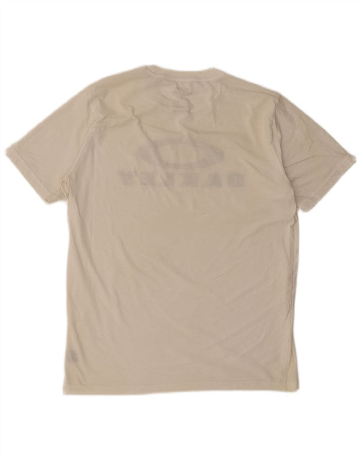 Oakley Mens Regular Fit Graphic T-Shirt Top Medium White
