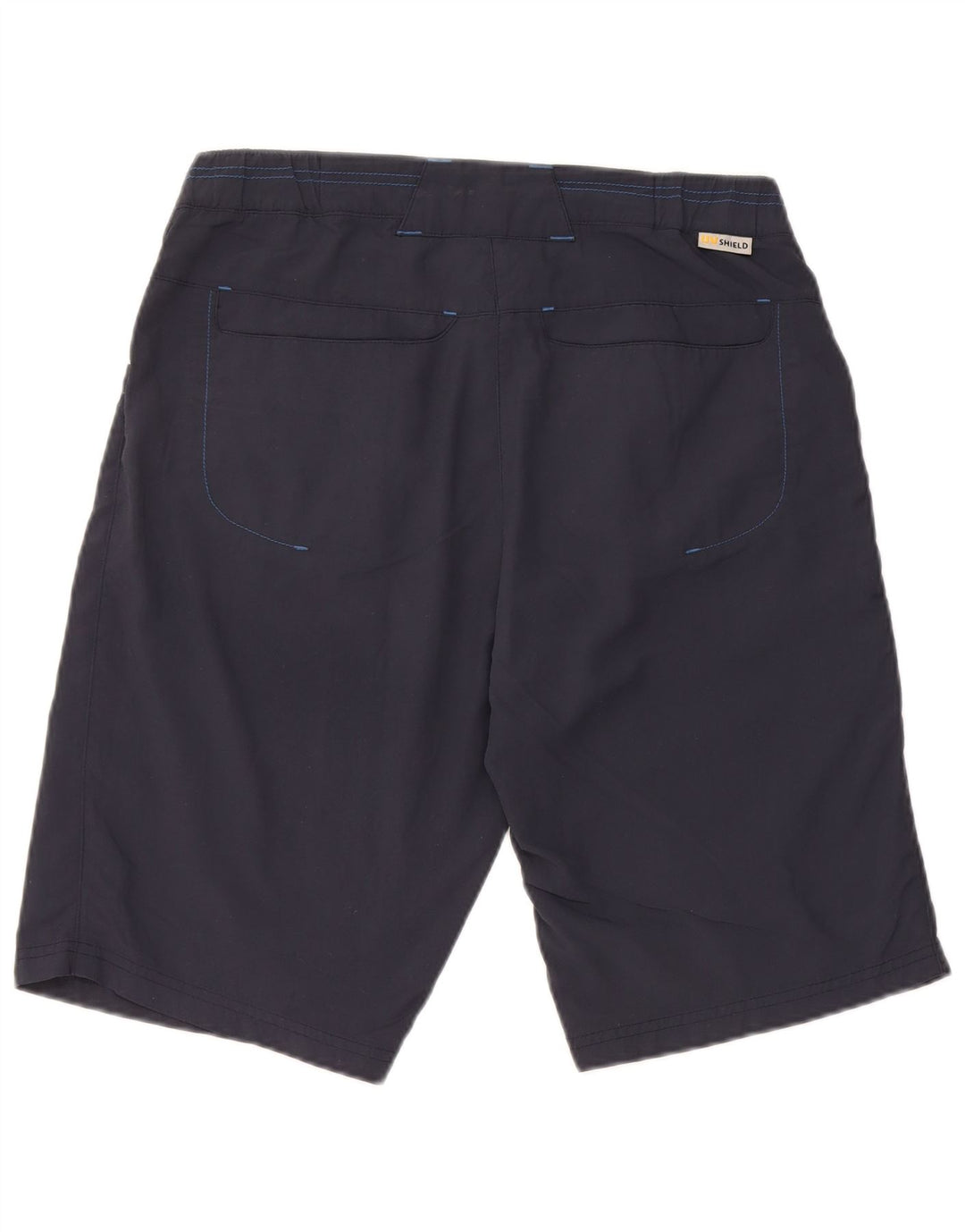 JACK WOLFSKIN Womens Comfort Fit Cargo Shorts W30 Medium Navy Blue