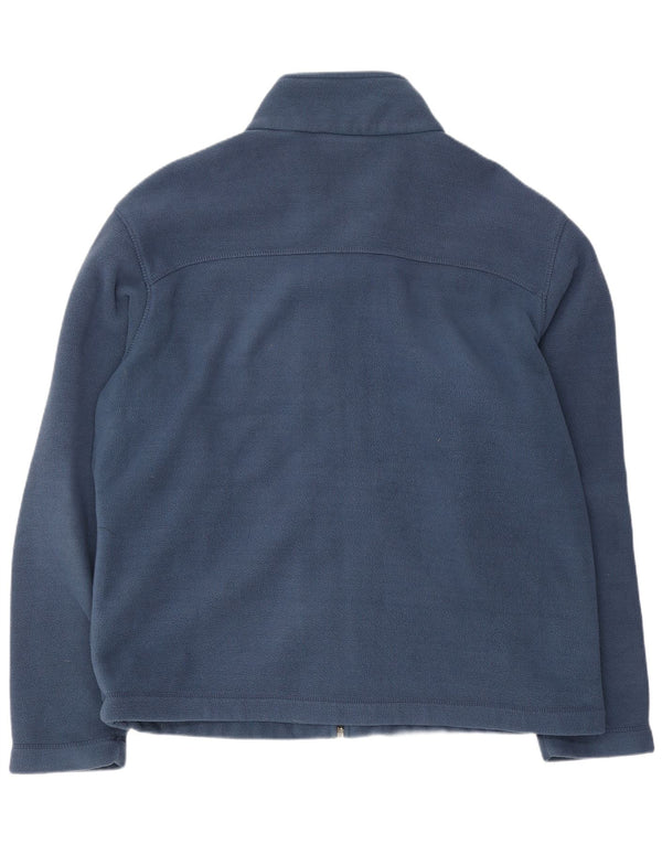 Timberland Mens Fleece Jacket UK 40 Large Blue Polyester