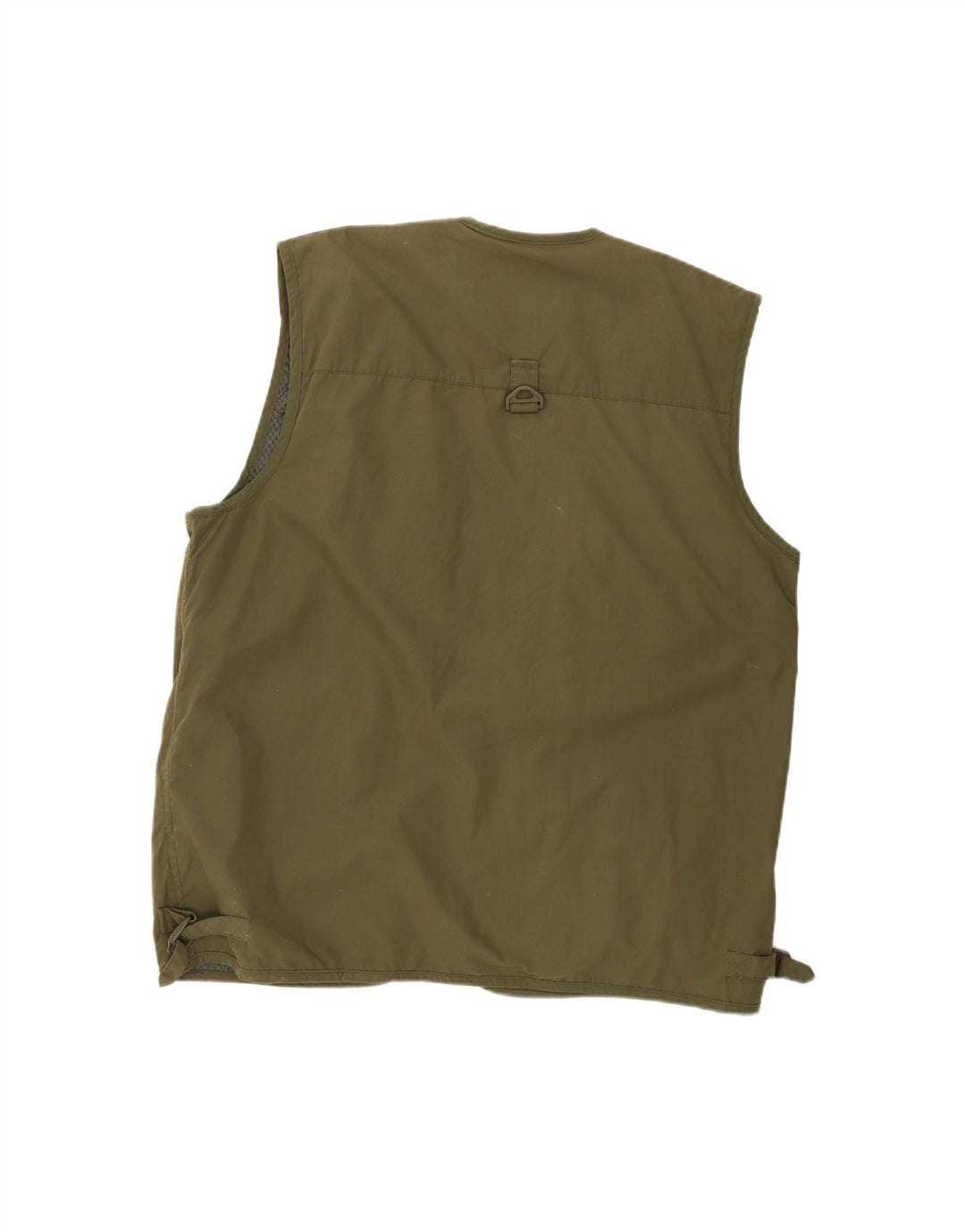 CHAMPION Mens Utility Gilet UK 44 2XL Khaki Polyester
