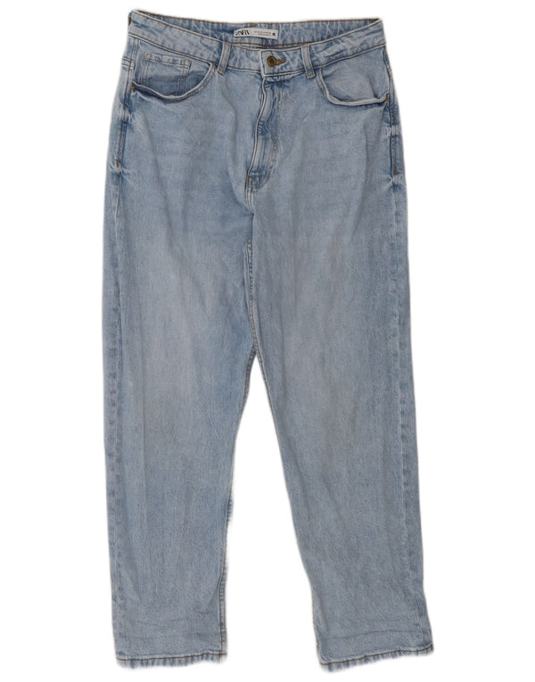 Zara Womens Tapered Jeans EU 42 Large W32 L27 Blue Cotton