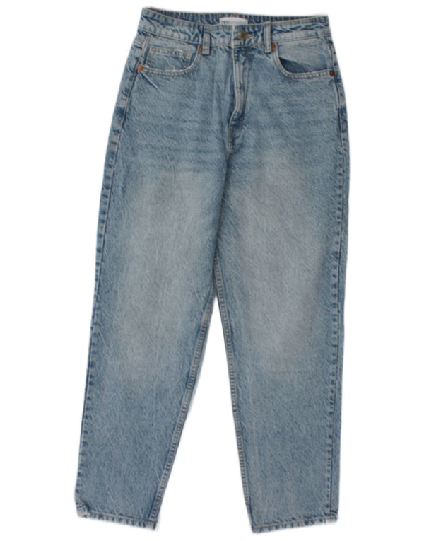 Zara Womens Tapered Jeans EU 40 Medium W30 L27 Blue Cotton