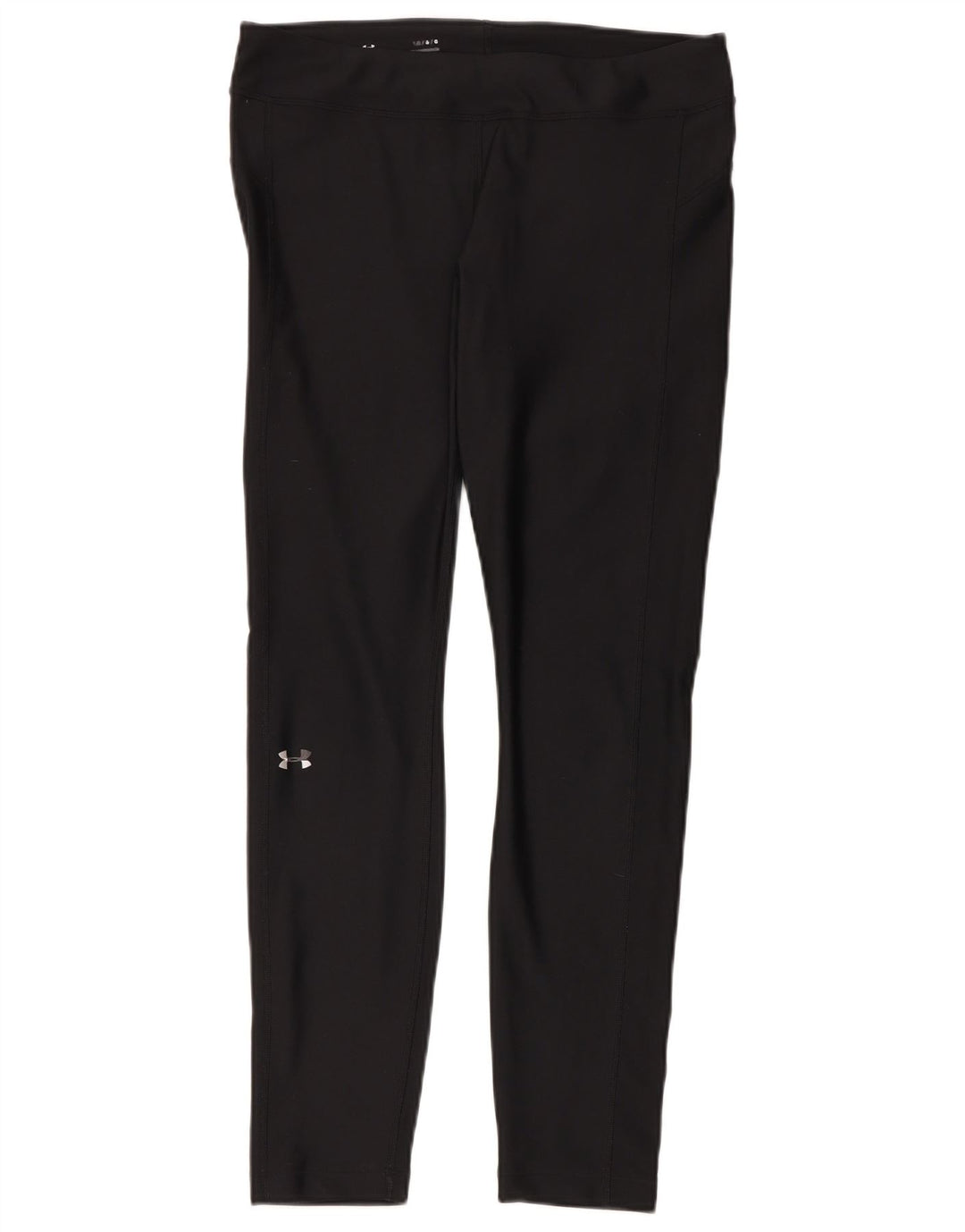 UNDER ARMOUR Womens Heat Gear Leggings UK 16 Large  Black