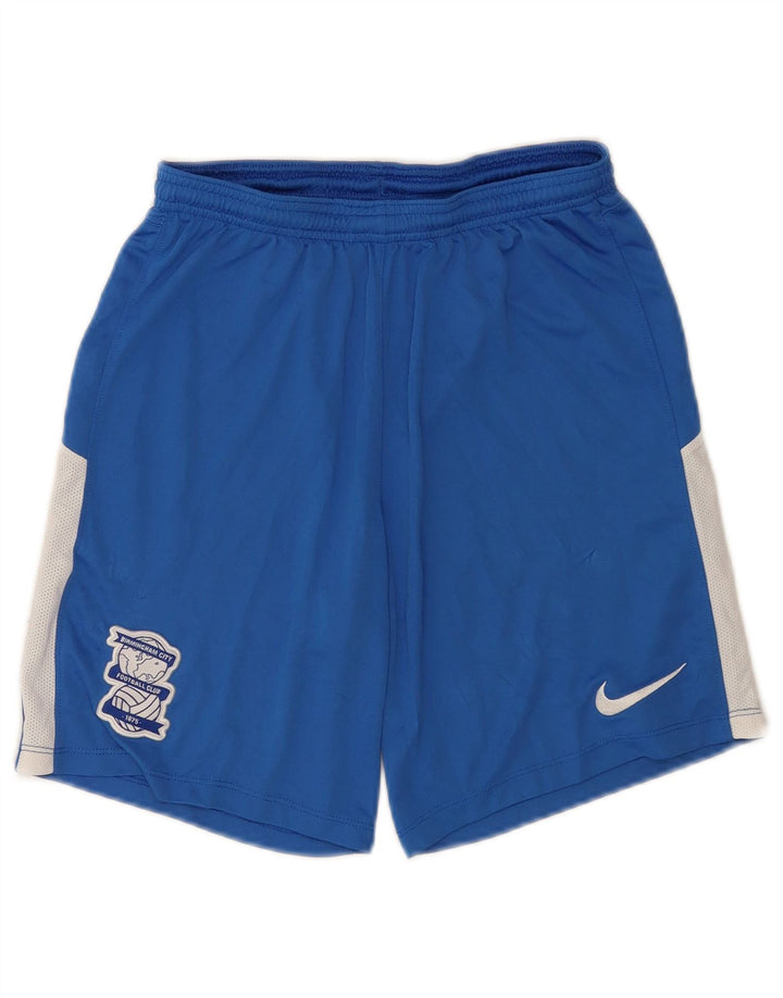 Nike Mens Dri Fit Sport Shorts Small Blue Colourblock Polyester