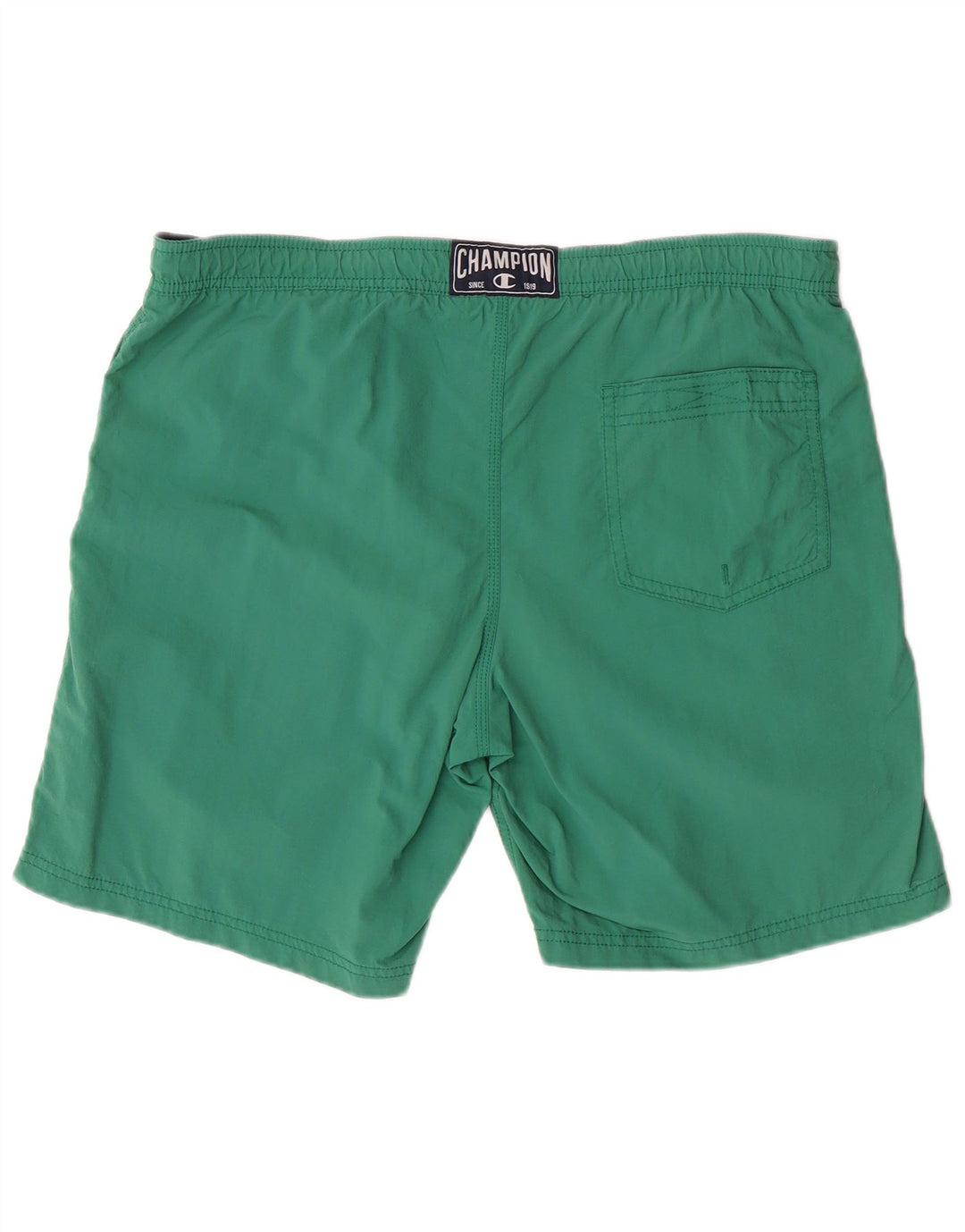 CHAMPION Mens Graphic Swimming Shorts Large  Green