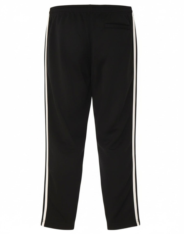 Adidas Boys Tracksuit Trousers 11-12 Years Black Polyester
