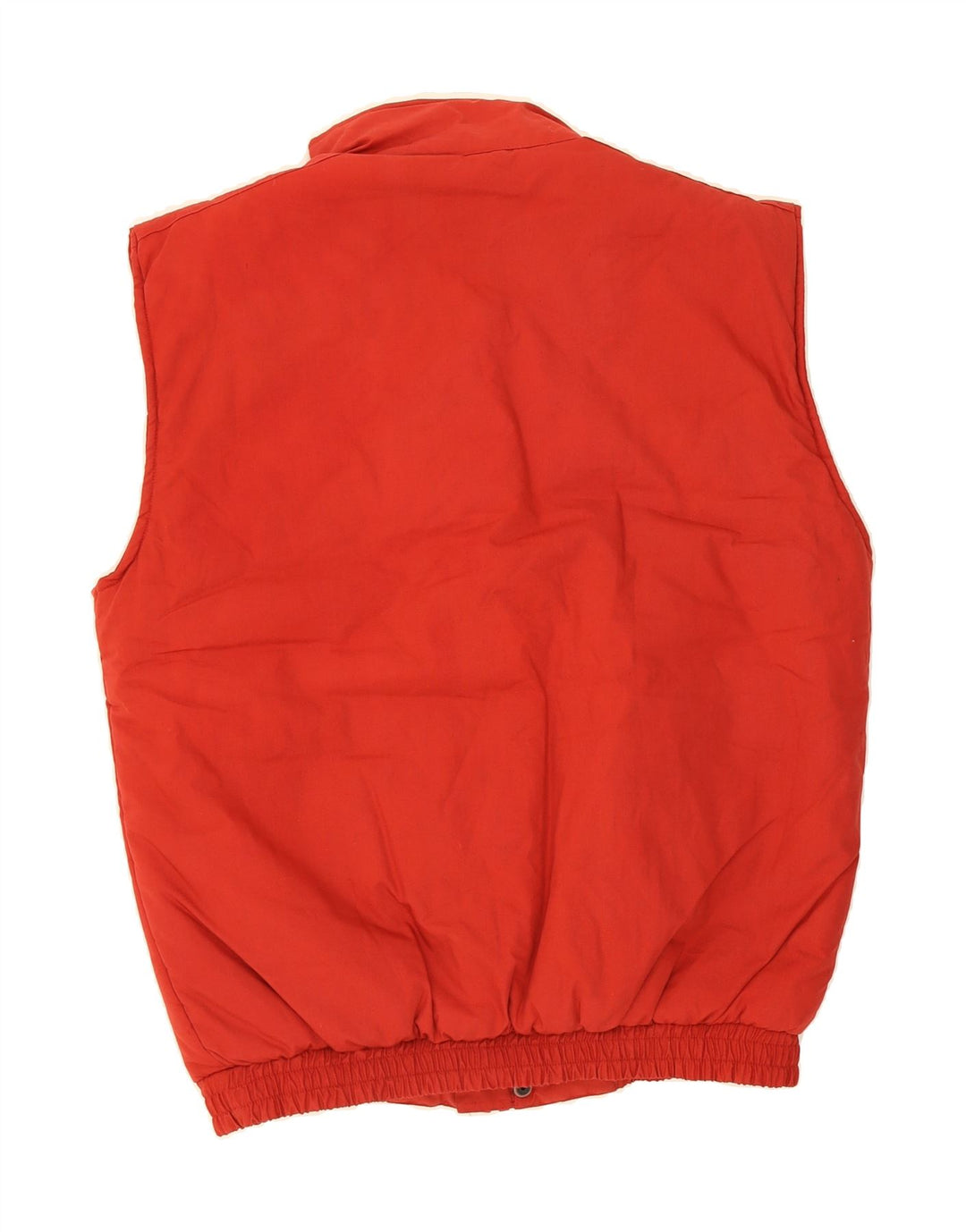 VINTAGE Mens Utility Gilet UK 42 XL Red Polyester Vintage Vintage and Second-Hand Vintage from Messina Hembry 