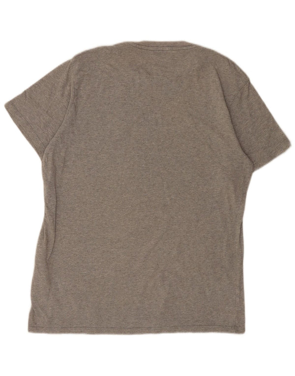 Levi's Mens Graphic T-Shirt Top Medium Grey Flecked Cotton