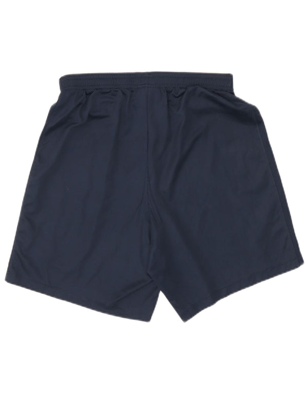 Nike Boys Dri Fit Sport Shorts 13-14 Years XL Navy Blue Polyester