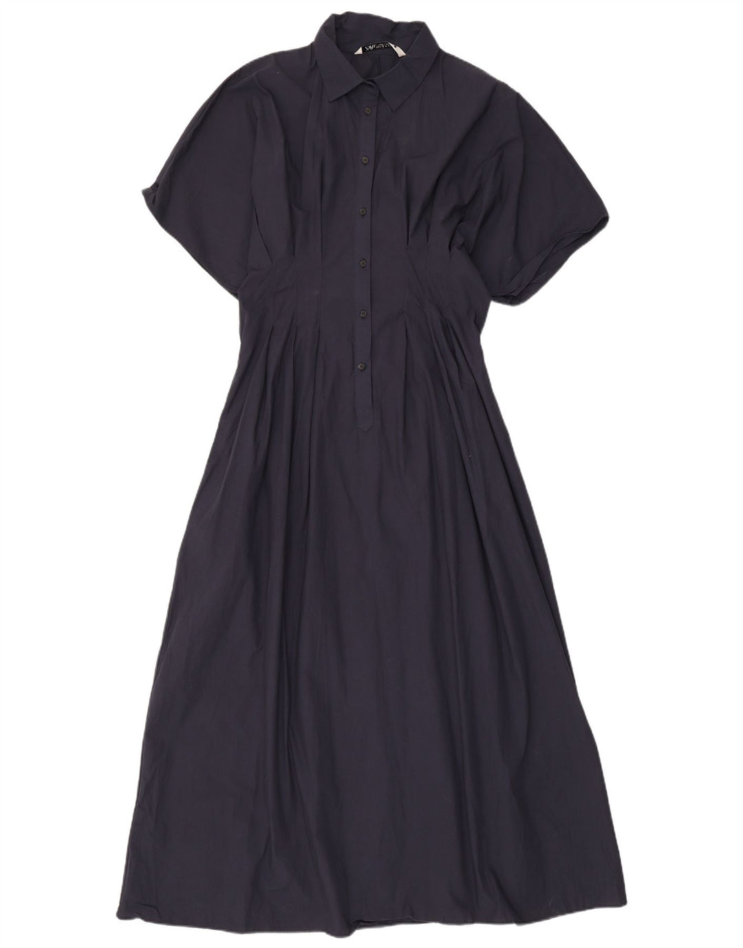 Zara Womens Maxi Dress UK 12 Medium Navy Blue