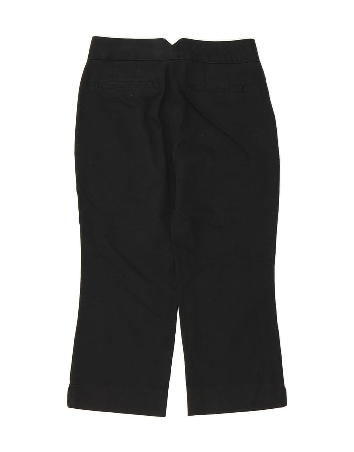 DOCKERS Womens Straight Capri Trousers W27 L31  Black Vintage Dockers and Second-Hand Dockers from Messina Hembry 